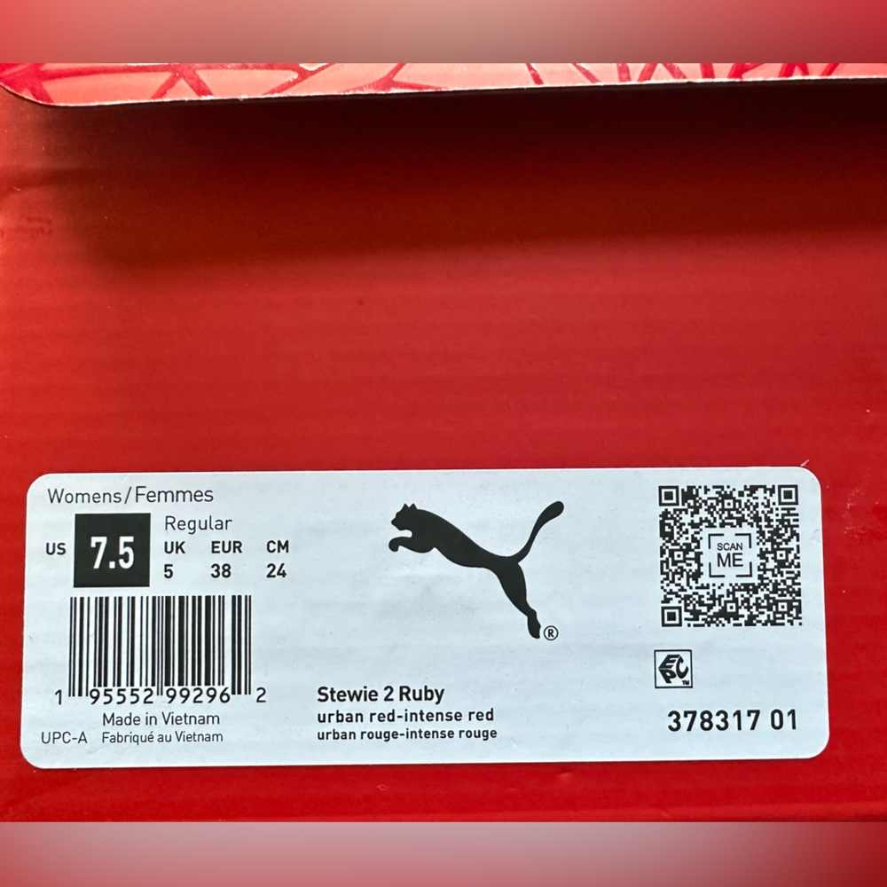 🔥PUMA Stewie 2 Ruby Shoes l Athletic Shoes l Ruby Red - Picture 12 of 12